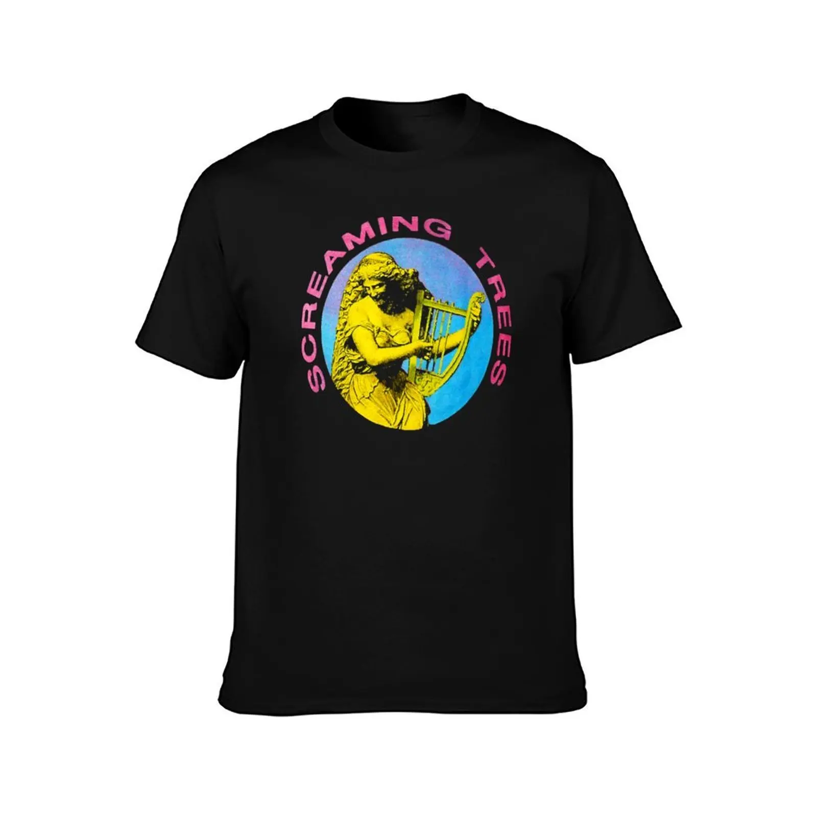 Screaming Trees T-Shirt Casual Basic Short Sleeve T-Shirt
