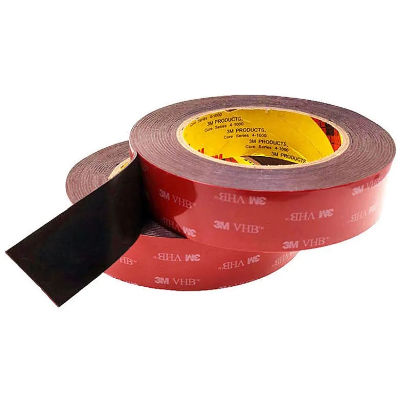 3M VHB Tape/3M 5930 VHB Double Sided Tape, 12.7mmX33M/1roll/roll ,Black, 0.8mm ,Dropshipping