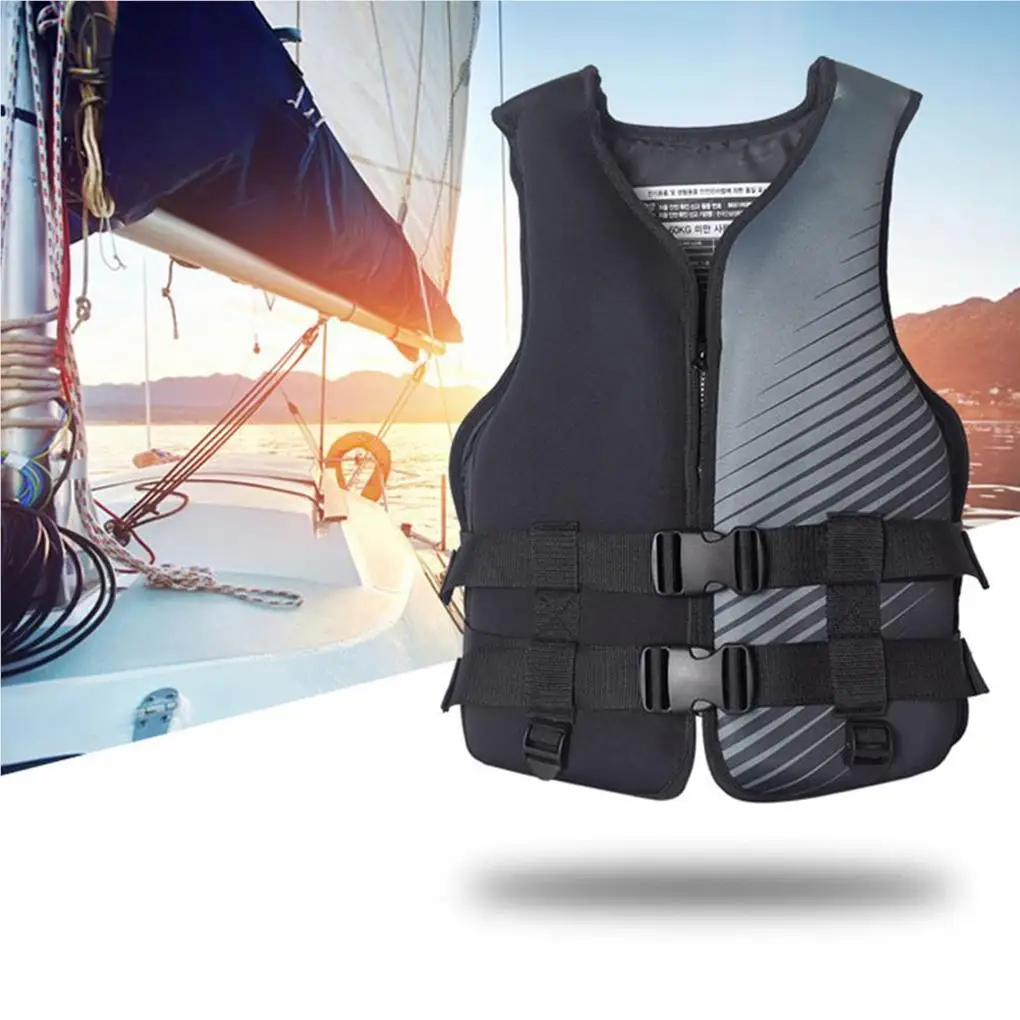 

Lifejacket Neoprene Man Outdoor Buoyancy Vest Adult Children Anti-Collision Safety Clothes Swimming Drifting Sports Kayaking