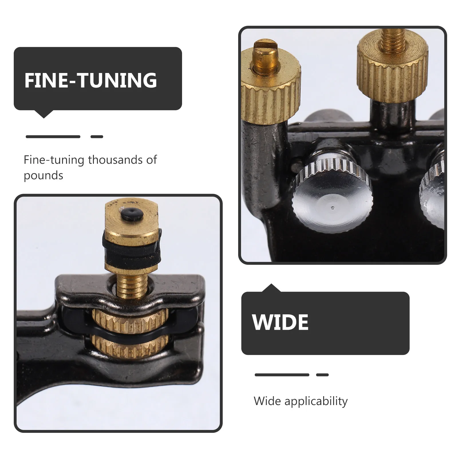 Erhu Fine Tuner Adjustable String Spacing Metal Alloy Replacement Part Musical Instrument Accessory