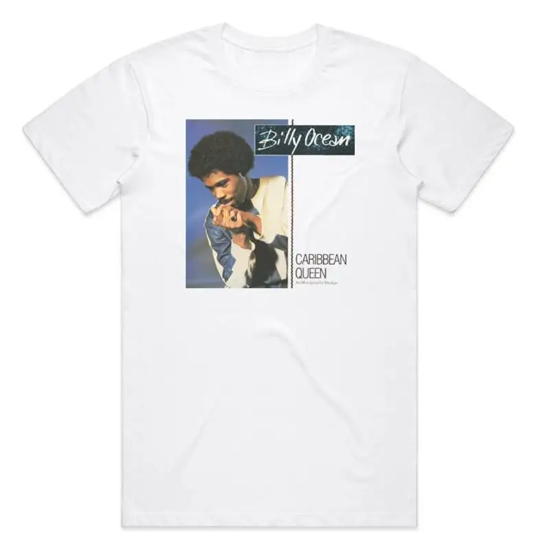 Billy Ocean Caribbean Queen No More Love On The Run Album T shirt size S 5XL