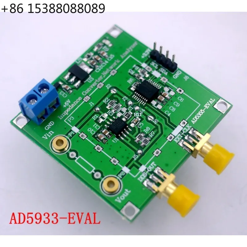 AD5933 Impedance Converter, Network Analyzer Module 1M Sample Rate 12bit Resolution, Measuring Resistance