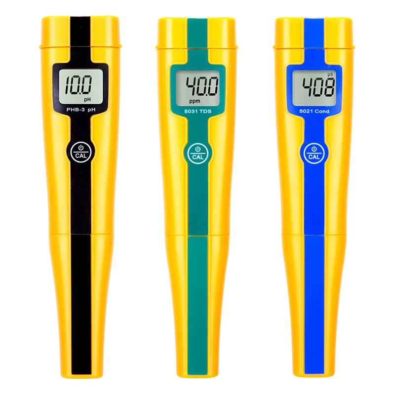 Pen PH acidity meter pH value vehicle measurement tester TDS conductivity meter ORP high concentration salinity meter