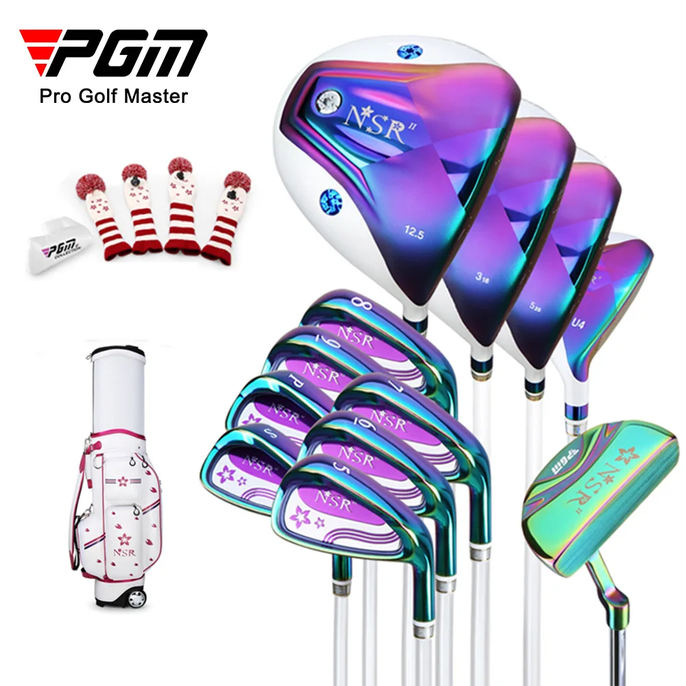 

PGM NSR II New Design Shiny High Quality Professional Lady Golf Club Low Gravity Center High Rebound with Sakura Golf Bags