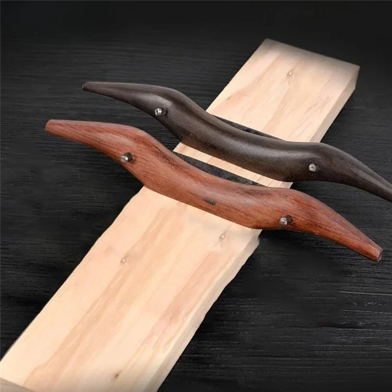 

ABUN-Mini Bird Planer Woodworking Wood DIY Trimming Bending Planer Wood DIY Trimming Chamfering Steel Planing Tool Ebony