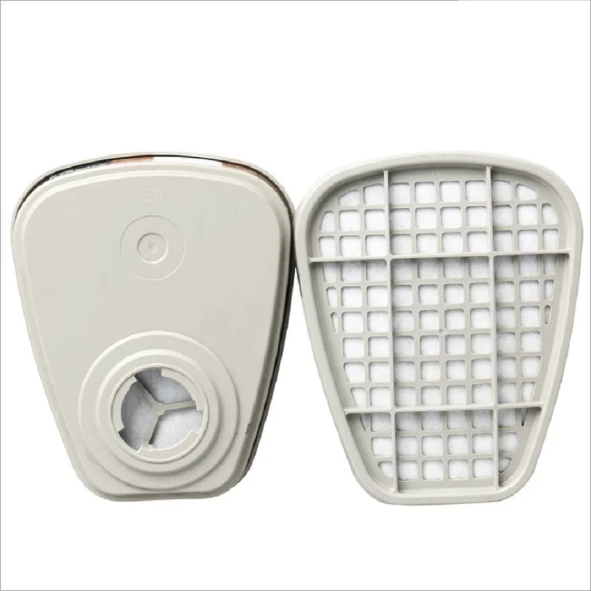 6200 Half Face Safe Gas Mask Painting Spraying Respirator Protective Glasses Goggles Replaced Filter Sets Safety Work formaldehy