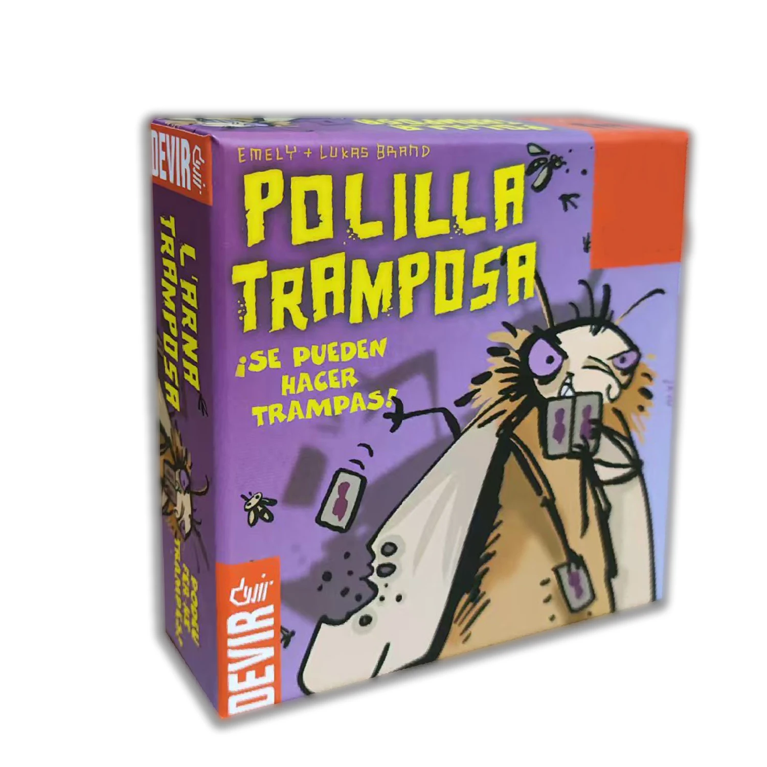 

2025 POLILLA TRAMPOSA Spanish Cheating Moth German Cockroach Adult Children Leisure Party Game Creative Small Gifts