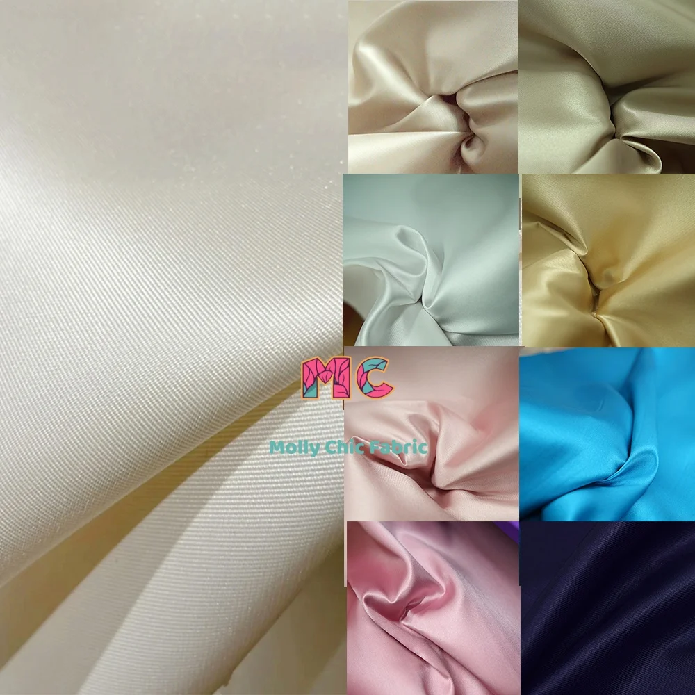

Mikado fabric encryption DIY wedding and evening dress fabric design background decoration tablecloth curtains