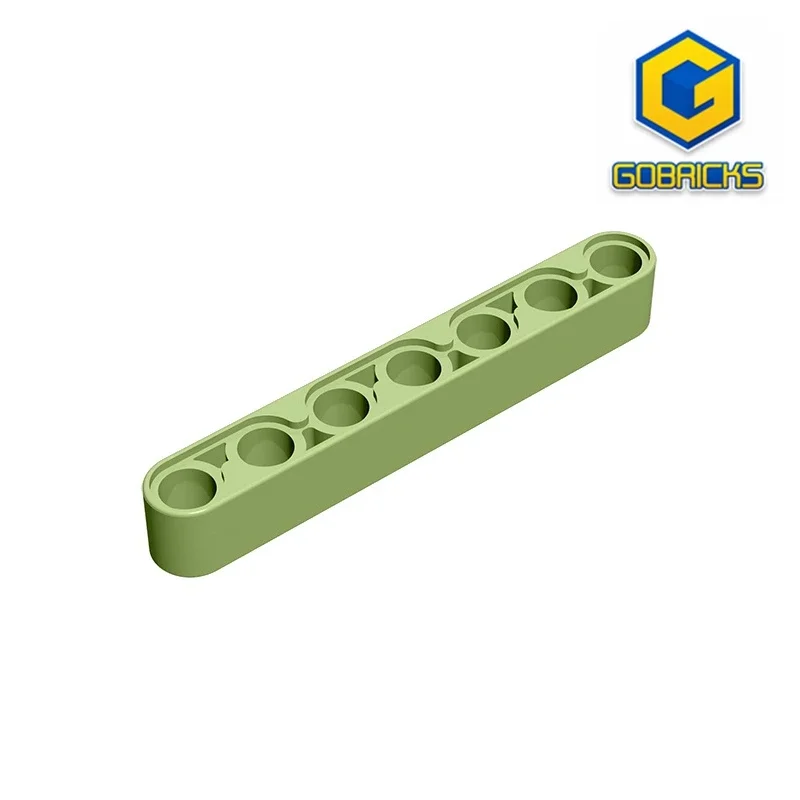 GDS-665 Technical, Liftarm Thick 1 x 7  compatible with lego 32524 pieces of children's DIY Educational Building Blocks