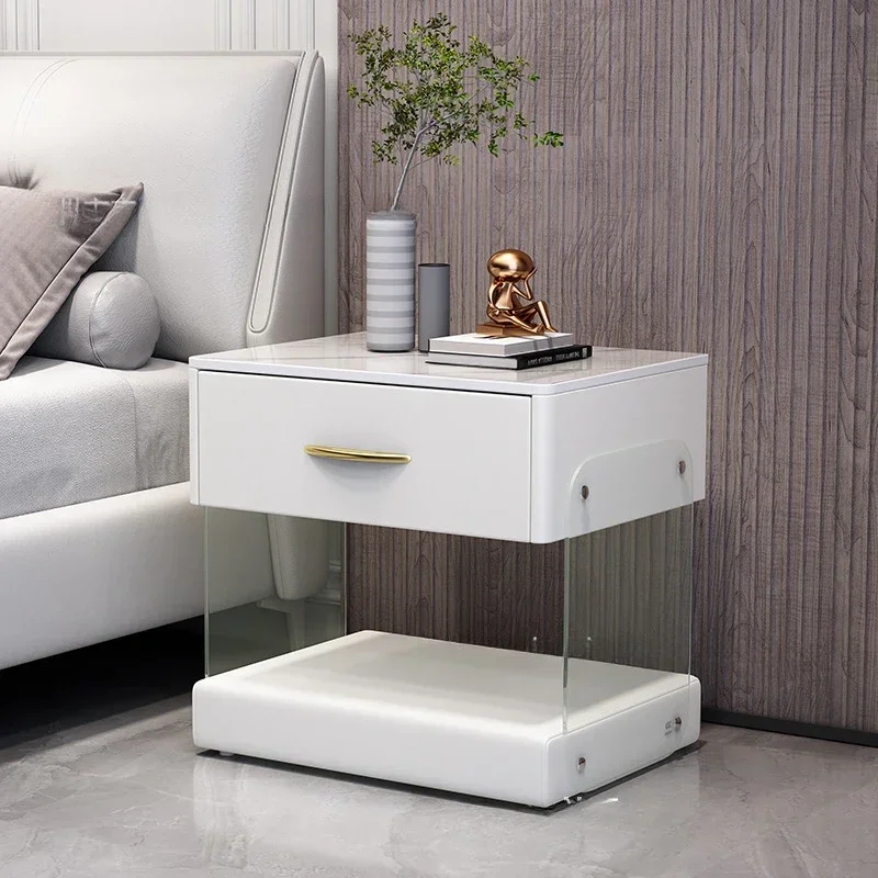 

Cabinet Storage Bedside Tables Night Table Bed Modern Furniture Home Nightstands Bedroom Comfortable Stand Side Chest of Drawers