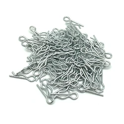 10/100PCS RC 1/8 Body Clips Pins Bend Post Remote Control Car Parts Truck Buggy Shell for 1:8 rc car
