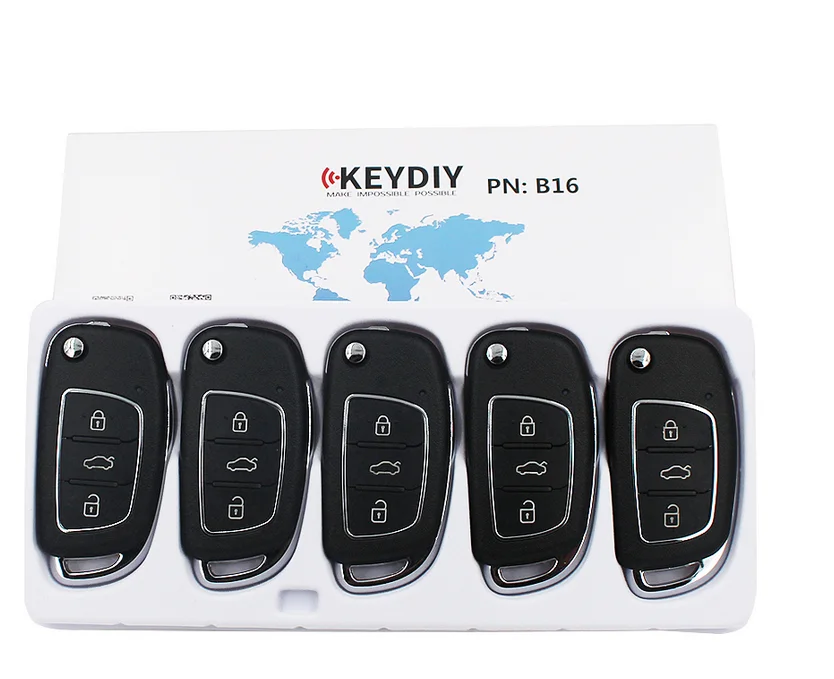 NHKEY KEYDIY B Series B16 Universal KD Remote Control for KD200 KD900 KD900+ URG200 KD-X2 Mini KD 5pcs/lot
