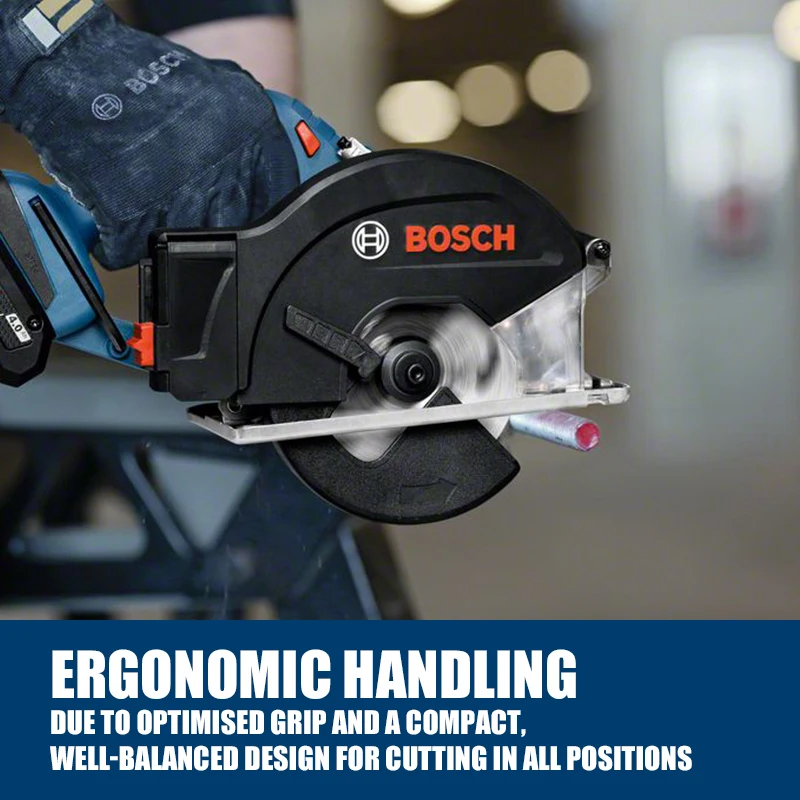 Bosch Cordless Circular Saw GKM 18V-50 Metal Sawing Precise Easy Cutting136mm 18V Lithium Battery Metal Saw Cuts Professional