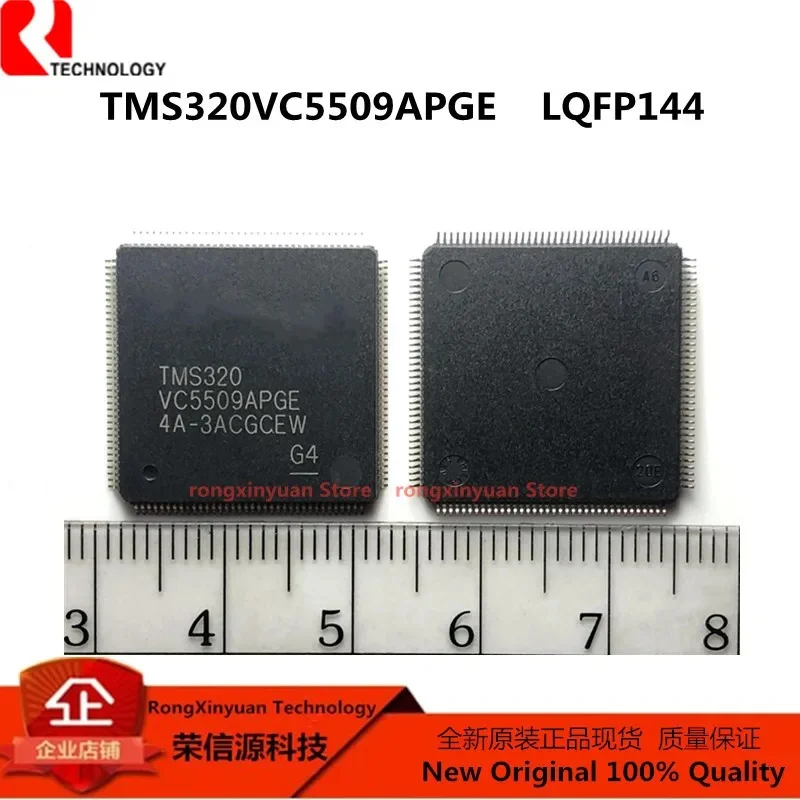 1 pcs TMS320VC5509APGE LQFP144 TMS320VC5509 TMS320 Fixed-Point Digital Signal Processor 100% quality 100% new imported original