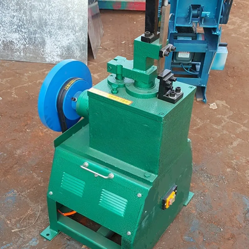 Barbed wire slice trimming machine, chicken pigeon rabbit cage mesh flush machine y