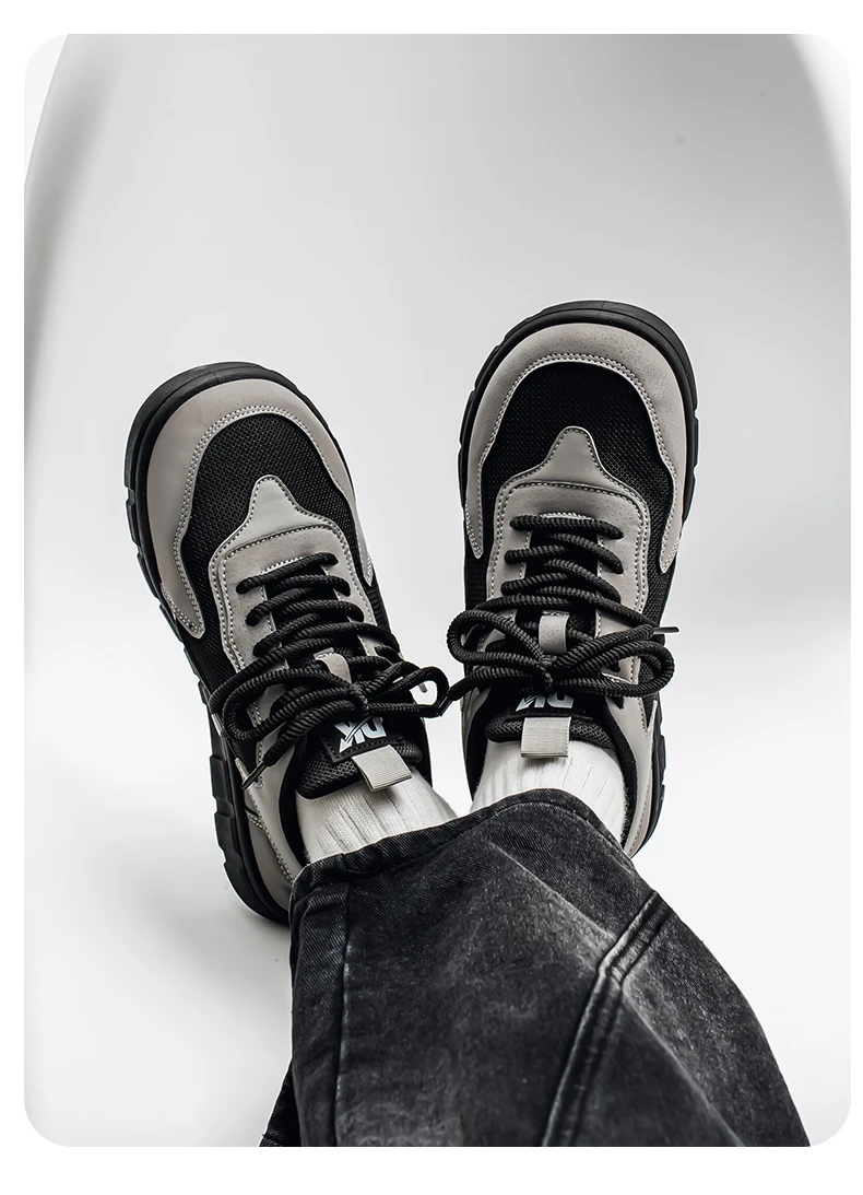 Herrenschuhe mit breiter Zehenbox, leichte Outdoor-Laufschuhe, rutschfeste, weiche, modische Herrenschuhe – Detail 14