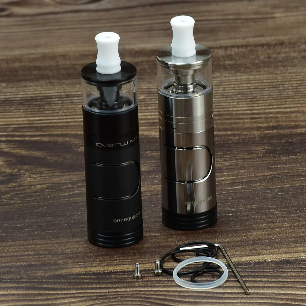 WOLFCOOLVAPE vape MTL 22mm Vaporizer mod Dvarw mtl fl RTA ennequadro mod 3.5 ml RTA Single Coil 18350 Battery Mod replacement coil