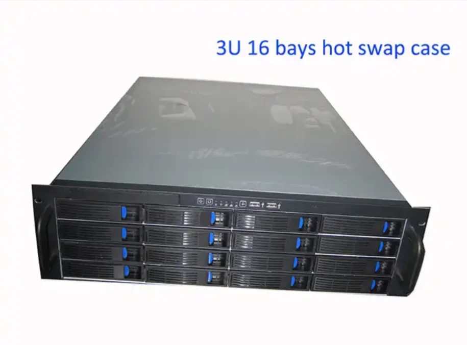 Hot Swap Server case 3U 3316 16bays Rackmount Computer case Server Rack for Data Storage