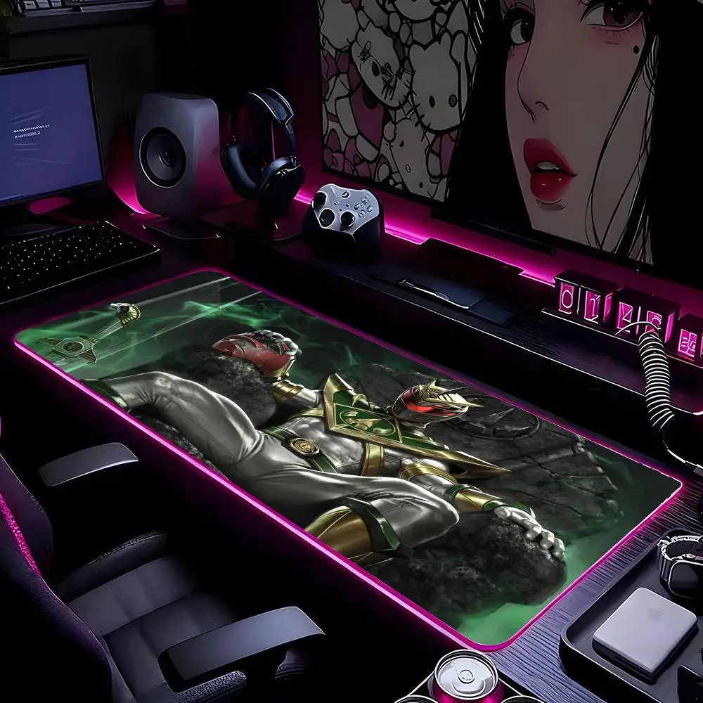 かわいい漫画-p-power-r-rangers-マウスパッド-マウスパッド-hd-印刷コンピュータゲーマー用ロックエッジノンスリップ-rgb-マウスパッド-xxl90x40cm-キー