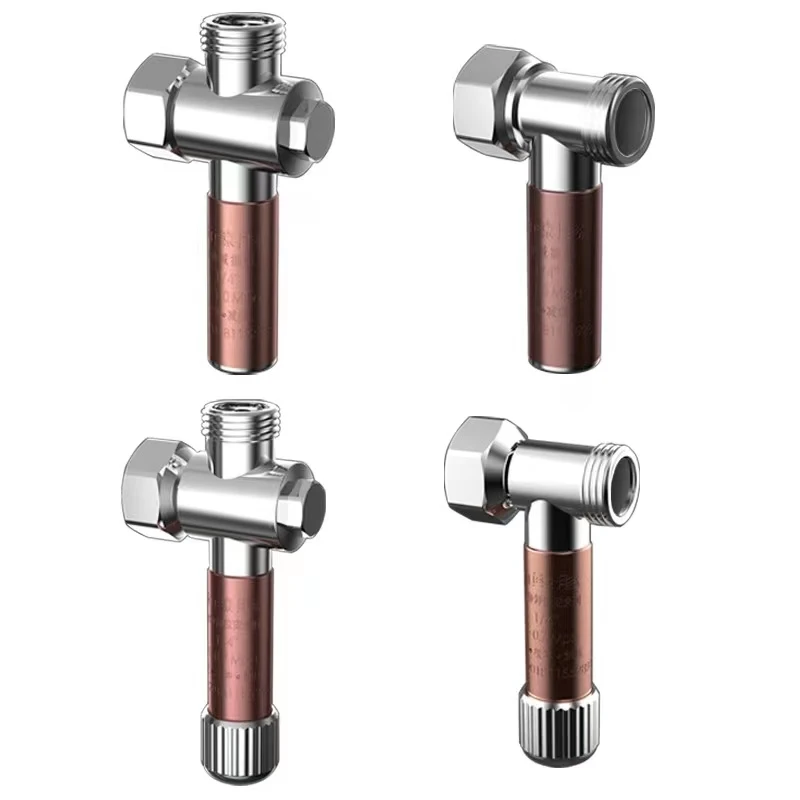 Water hammer eliminator household copper live water purifier water heater toilet corner valve waterproof hammer shock absorber s