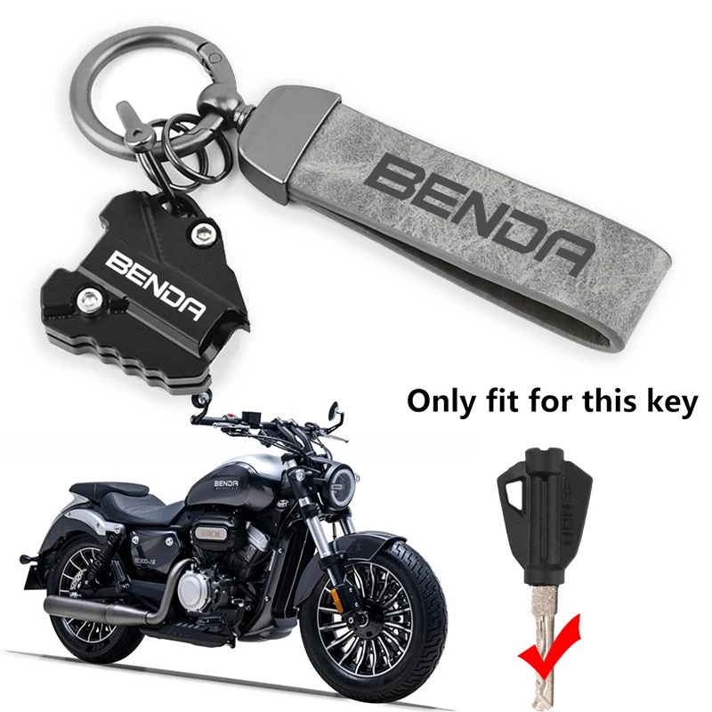 

For BENDA Chinchilla 500 450 350 300 250 LFS700 LFC700 ROCK Rock300 Key Case Shell Cover Keychain Keyring Motorcycle Accessories