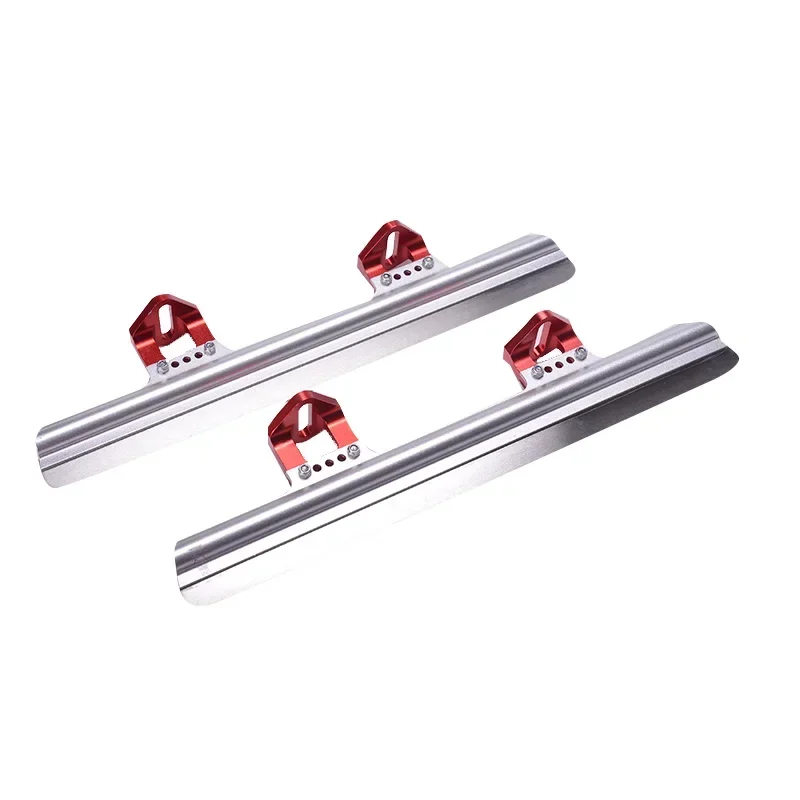 Short-track Speeding Skating Ice Blade 430/405/380mm Aluminum Alloy Wear Resistant New Ice Blade for Snow Ice Ground Ice Skate