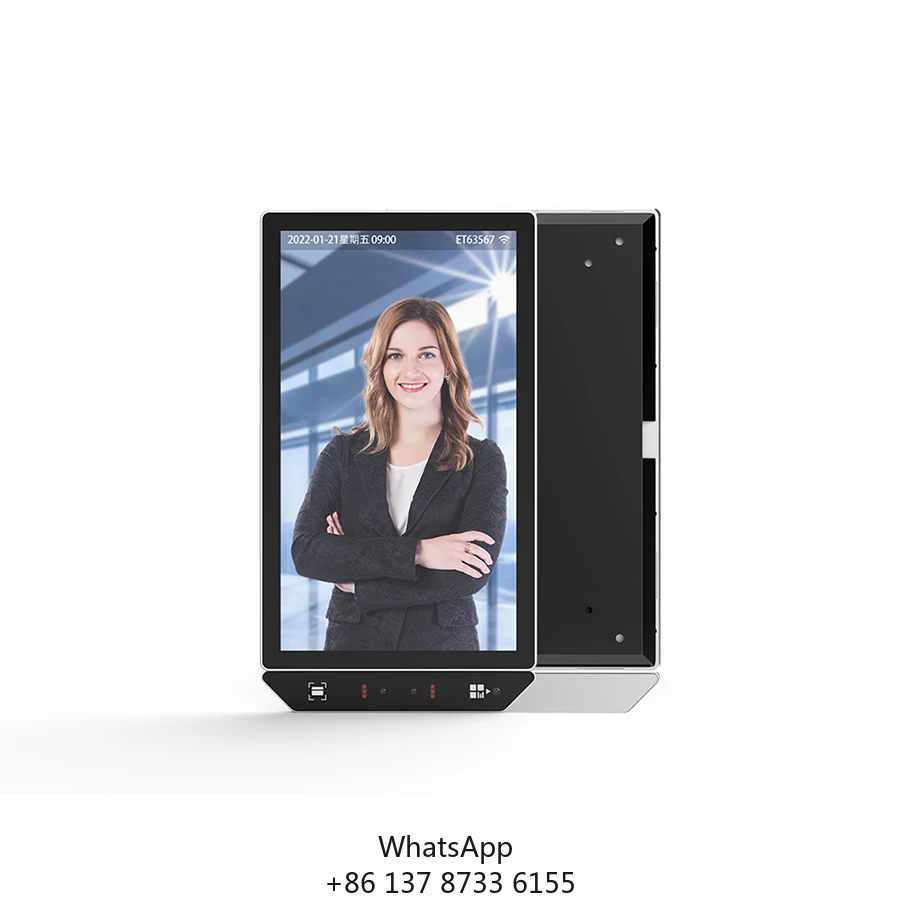 Android Biometric Access Control Time Attendance Machine Facial Recognition Access Control Equipment With Camera Attendance