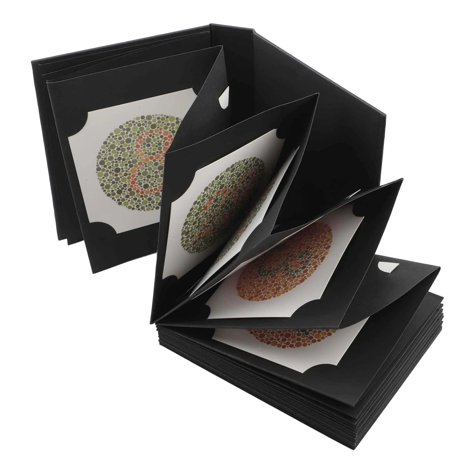 Ishihara 2025 Optometry Test Book Featuring 38 Special Plates and Eye Lenses for Accurate Color Vision Testing