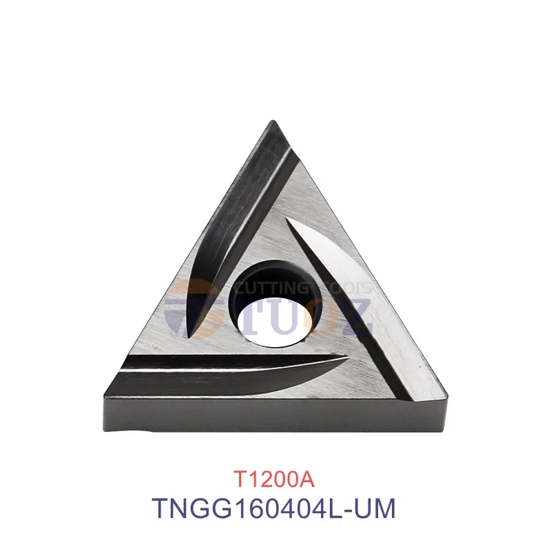 

TNGG160404L-UM T1200A 100% Original TNGG 160404L -UM Ceramic Insert CNC Lathe Tools Boring Blade TNGG160404