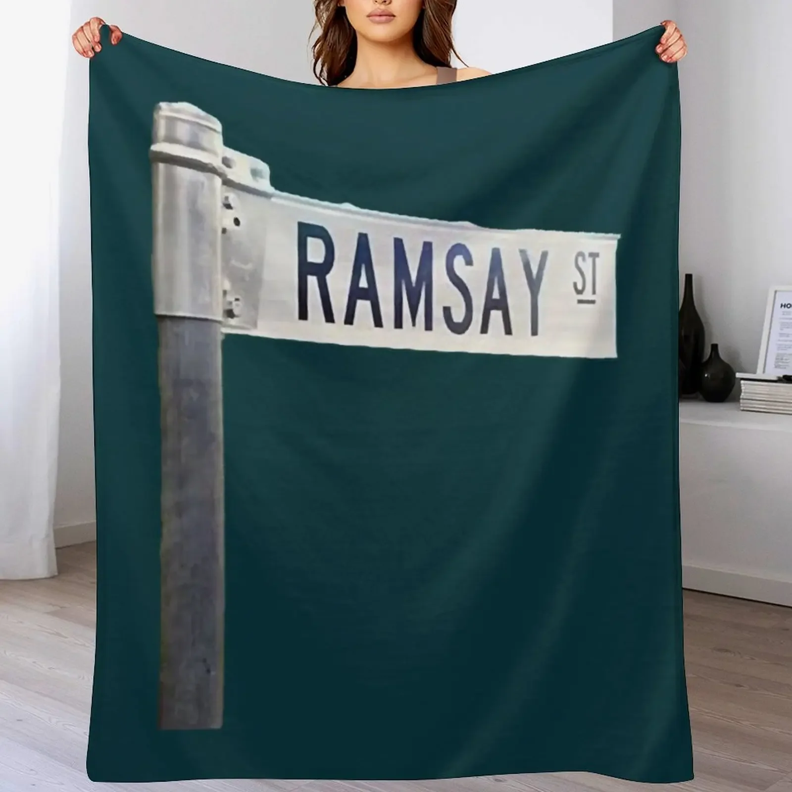 

Neighbours Tv Ramsay Street Throw Blanket Cute Plaid Flannels Thermals For Travel Summer Blankets