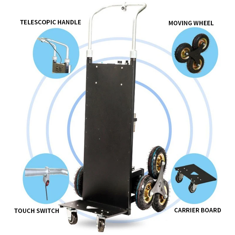 Imagem -04 - Escada Elétrica Máquina de Escalada Escada Escada de Carro Escalada Portador de Artefato up And Down Escadas Móveis Casa