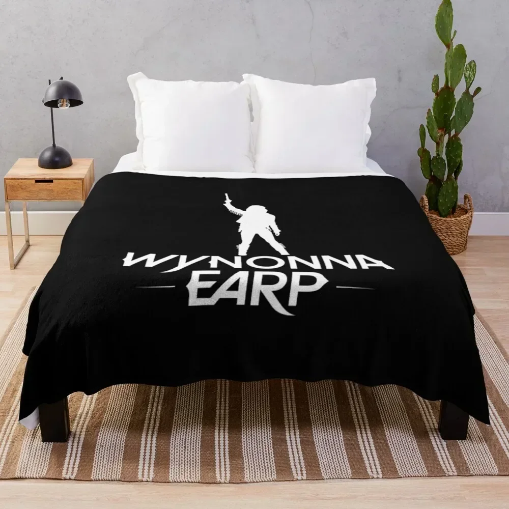 Wynonna Earp Silhouette - white Throw Blanket Lightweight Cozy Blanket for Bed Sofa