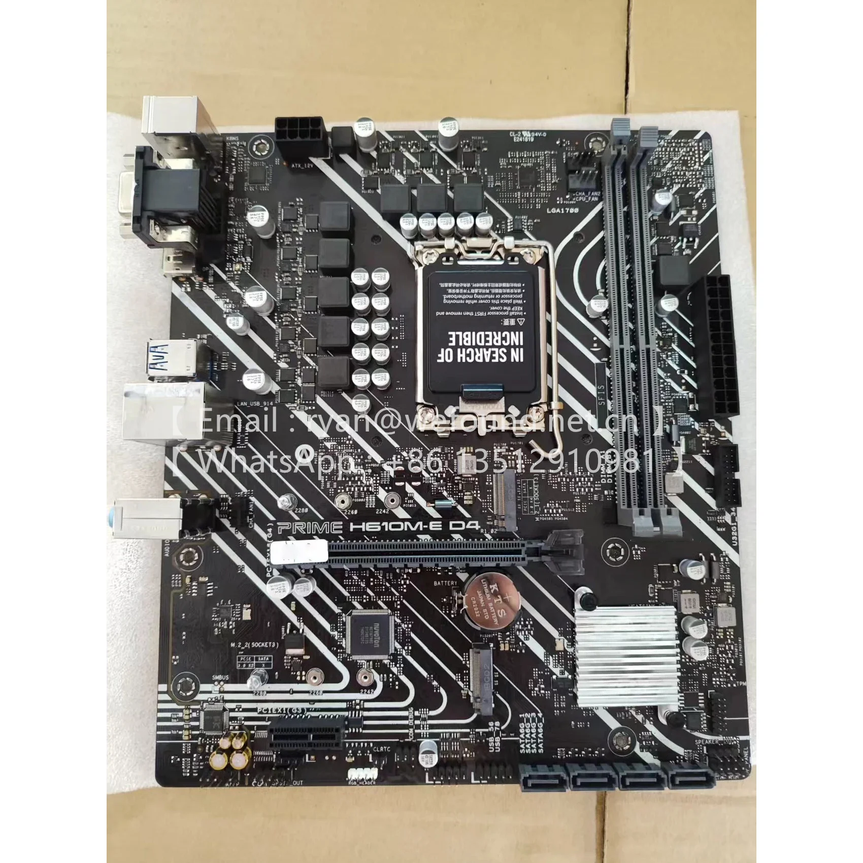 PRIME H610M-E D4  PC / SERVER BOARD