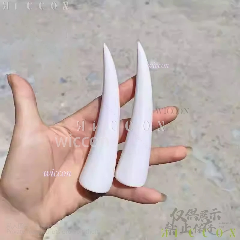 Anime Animal Anime Cartoon Furry Cosplay Kigurumi 11cm Hairpin Cute 4 Colors Demon Horn Clips Headbands Headgear Furrsui Dress-u