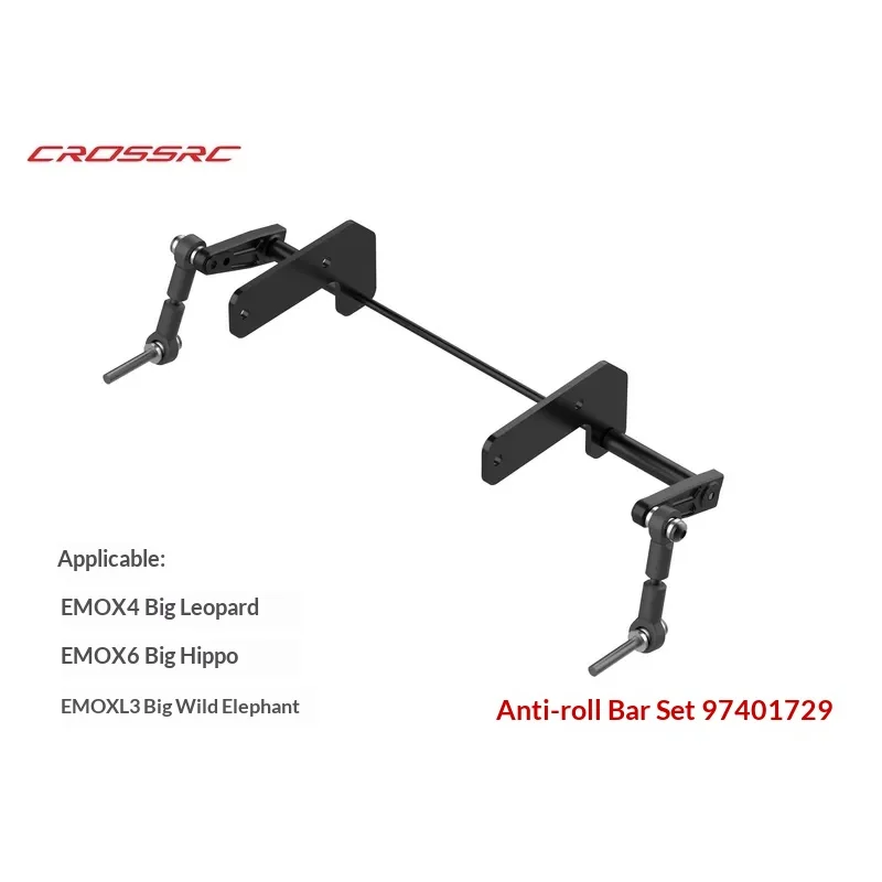 Crossrc EMOoX6 XL3 Original Accessories, Car Shell Decoration, Servo Motor Bracket, Light Panel, Front Bumper, Anti Roll Bar