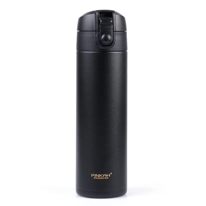 Pinkah Thermos 510ml Leak-proof Stainless Steel Vacuum Flasks Coffee Tea Milk Travel Mug Thermo Bottle Gifts Thermo cup For Car