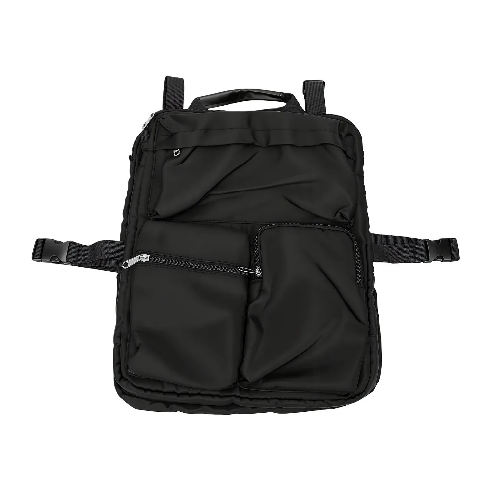 Adjustable Harness Straps Over Luggage Organizer Nylon Multiple Pockets Laptop Sleeve Bag Portable Travel Accessories Case