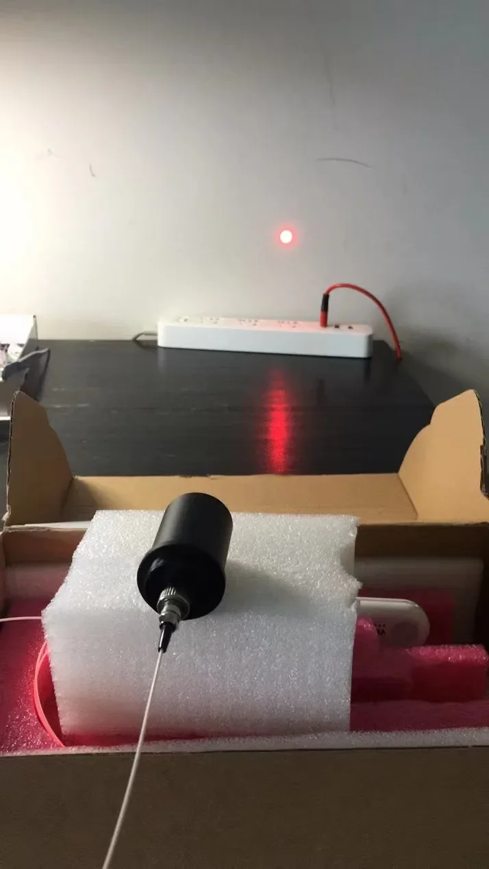 ​​FC/SMA905/D80 Fiber Optic Collimator - Adjustable Beam Expander with Variable Divergence Angle for Laser Focusing​​