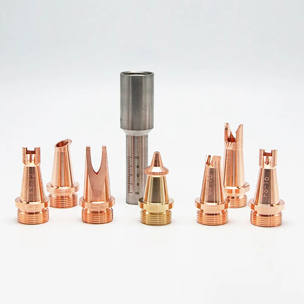 M16 SUP Laser Welding Nozzle AS-12 BS-16 CS-12 DS ES-12 FS-16 Cutting Nozzle Wire Feed Nozzles for Handheld SUP Laser Welder