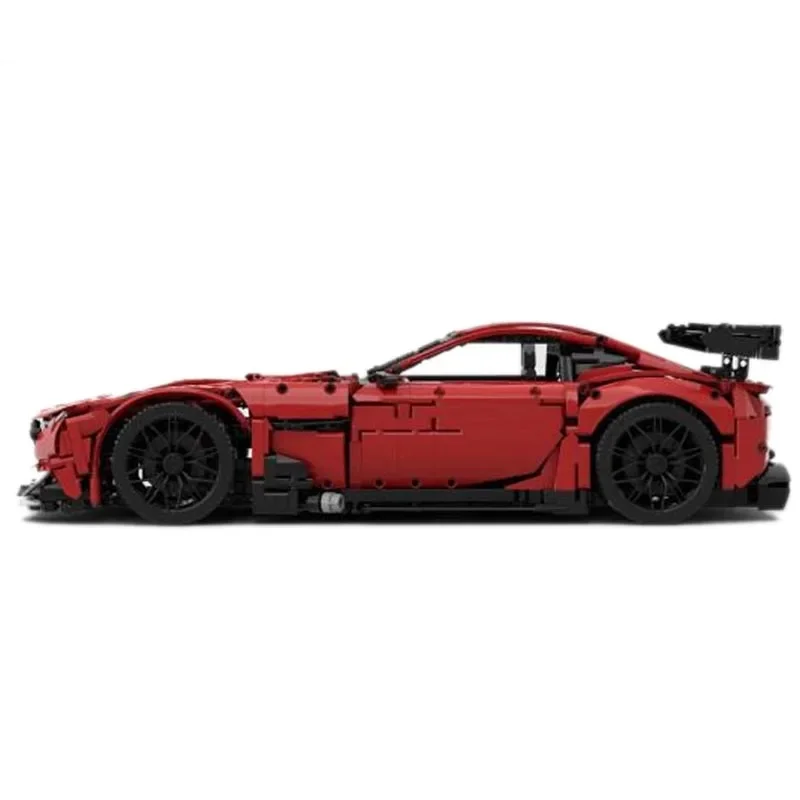 New MOC-156321 RX-GT3 concept 1:8 Scale RC Model Supercar Racers Vehicles  Building Blocks Bricks Toys Kids Boys Birthday Gifts