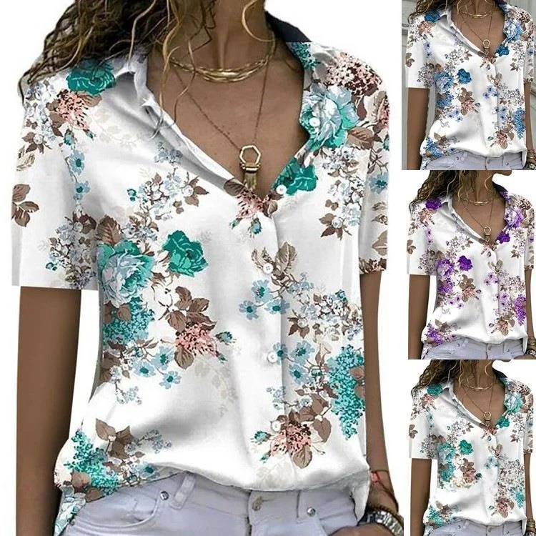 

Женский топ с цветочным принтом ort Sve, свободная посадка из полиэстера, модная повседневная женская одежда с принтом irt