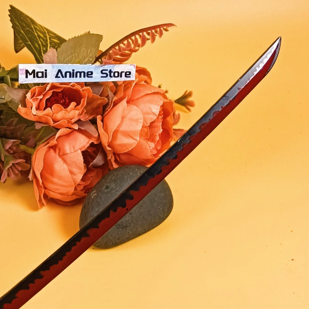 9.8in demon slayer katana ninja espada ninja faca original samurai sabre anime rengoku tamanho real japonês katana espada brinquedo presente