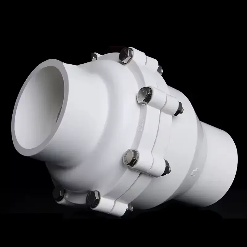 

UPVC Non-return Flap Valve OPVC Pipe Fitting Plumbing System Parts Water Tube Connector Non Return Check Valve 25/40/90MM