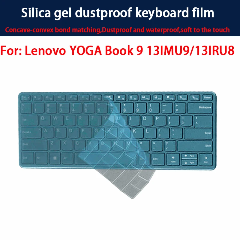 For Lenovo YOGA Book 9 13IMU9 Keyboard Film Dual-Screen Laptop Screen Film YOGA Book 9 13IRU8 Anti-Blue Film HD Protective Film