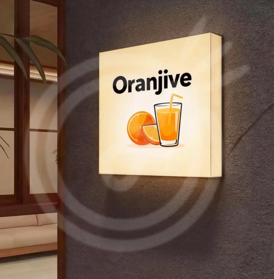 علامة أكريليك مخصصة علامات الأعمال شعار الجدار مصباح ليد صندوق لافتات رسائل النيون رسالة شريط المنزل مكتب مشرق مقهى الإعلان