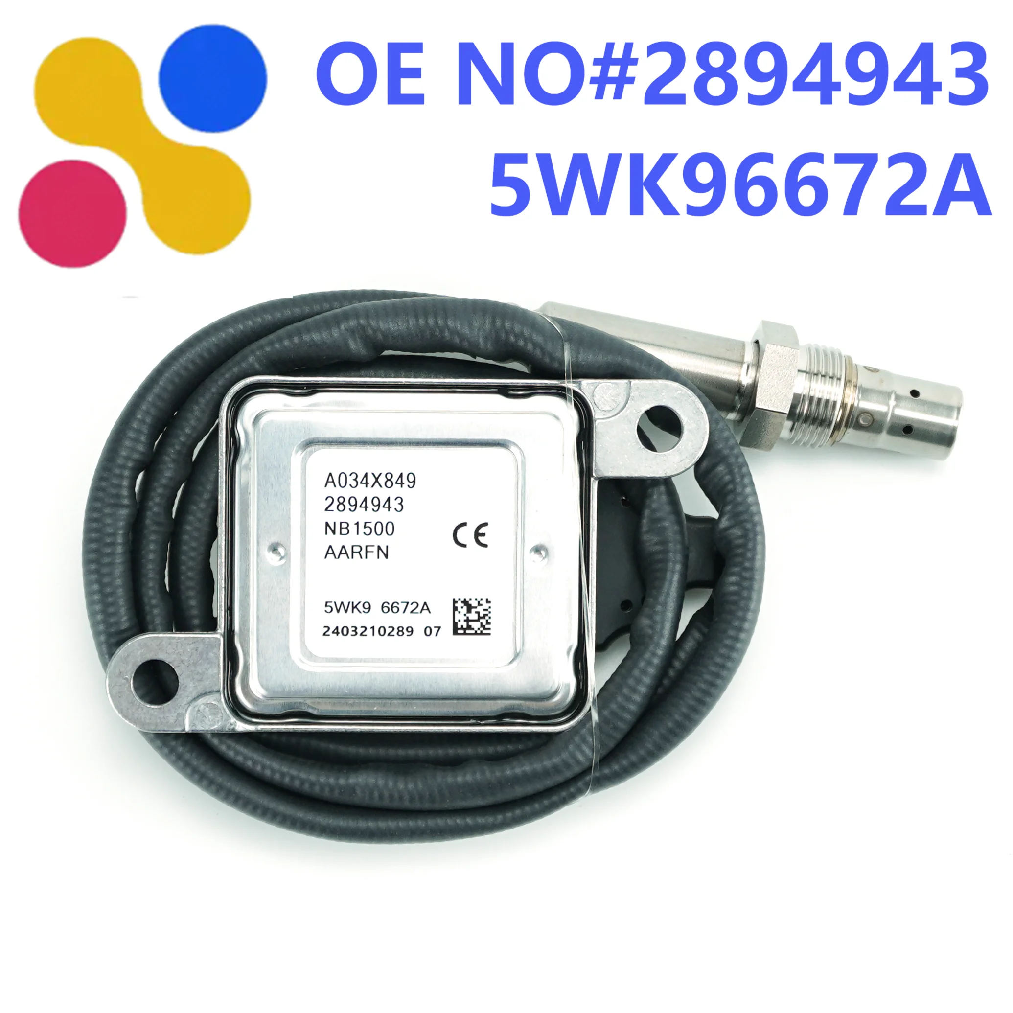 

2894943 5WK96672A Genuine NEW Nitrogen Oxide NOX Sensor Factory Outlet For Cummins ISB 6.7L ISX 11.9L ISX 15-14.9L