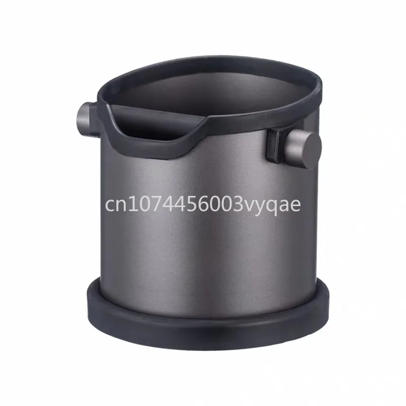 

Stainless Steel Coffee Dregs Bucket Frosted Coffee Color Powder Residue Coffee Machine Powder Box Waste Barrel round