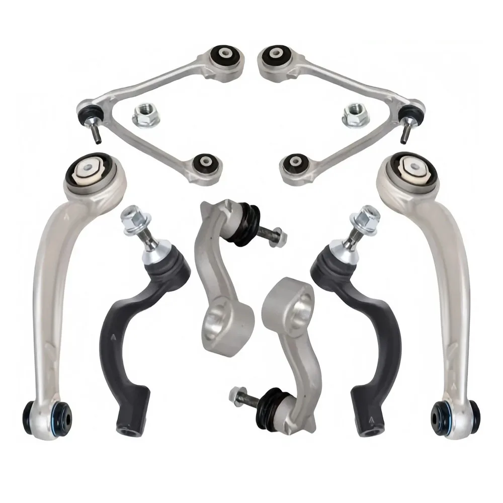 Chassis Parts Upper Lower Control Arm Linkage Steering Tie Rod Kit Fit 4.2 L For Jaguar XJ8 XJR S-Type Super V8 Vanden Plas	4.2L