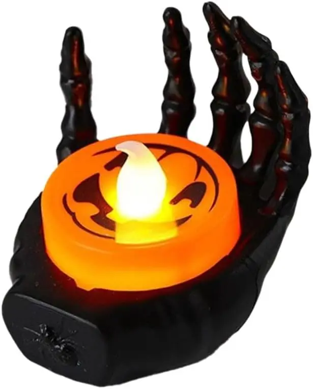 

Simulation Halloween Desktop Night Light Ornaments Create Mysterious Atmosphere Balloons 6th Birthday (, One Size)