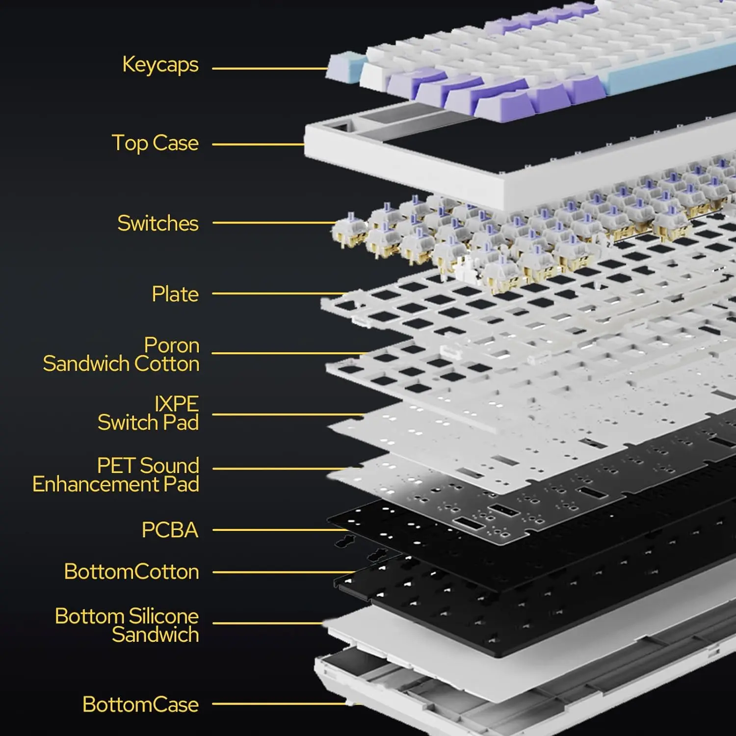 AK820 Pro Mechanical Keyboard 4